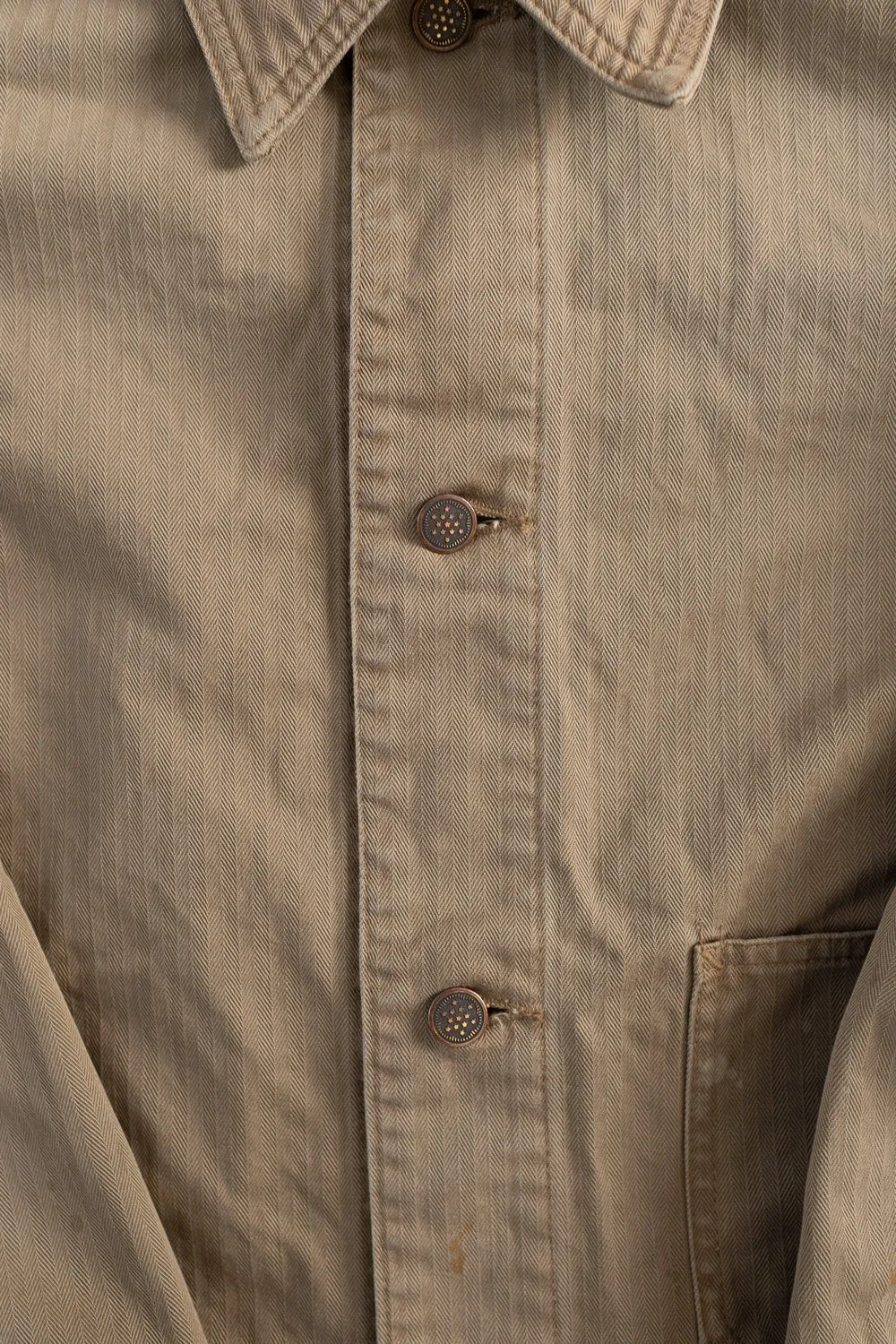 2015-9 - HBT Military Chore Jacket - Olive Drab sold by Dant product image thumbnail 4