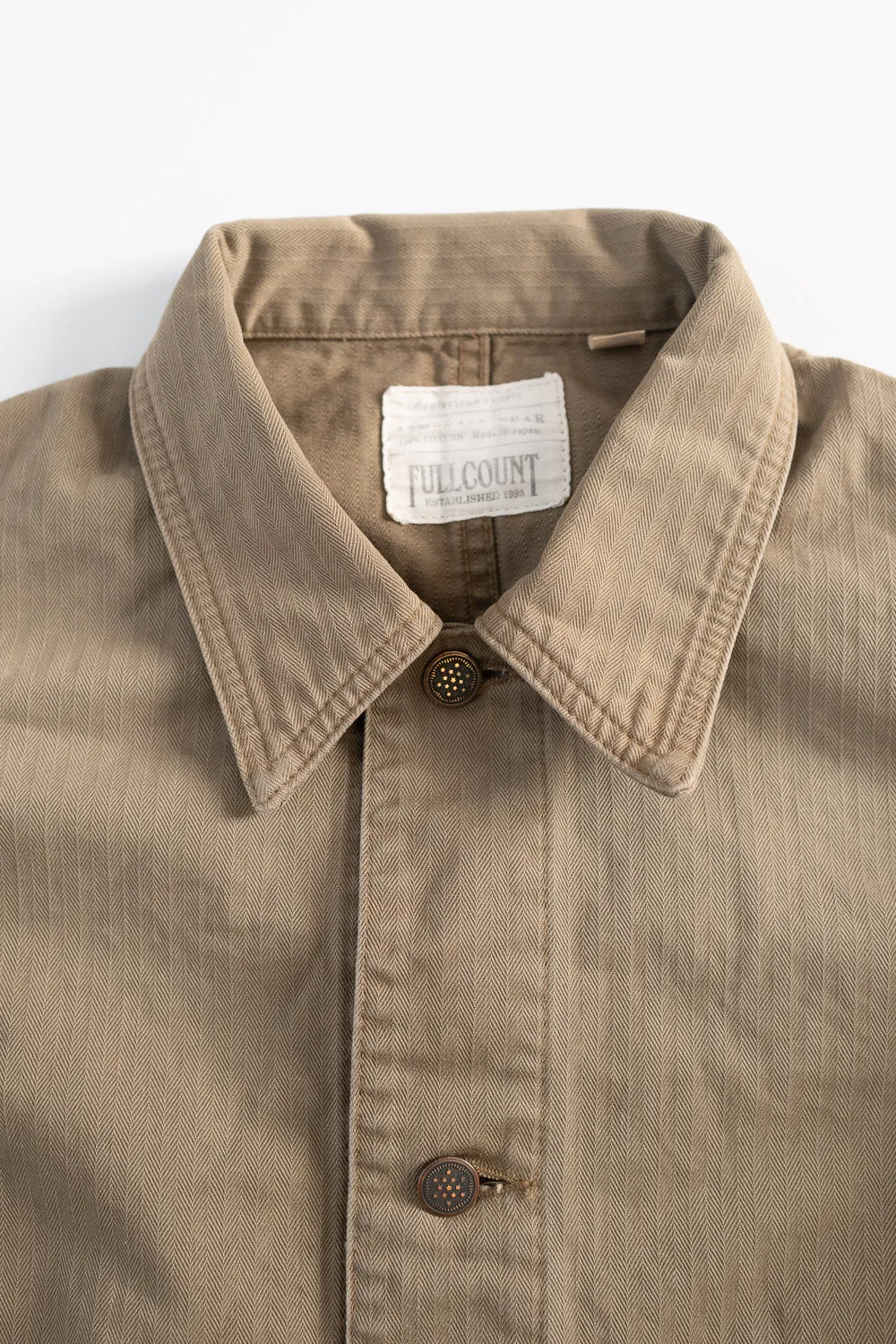 2015-9 - HBT Military Chore Jacket - Olive Drab sold by Dant product image thumbnail 3