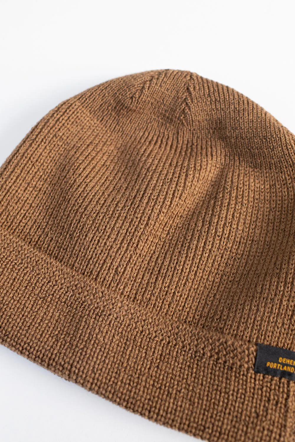 Wool Knit Watch Cap - Dark Tan sold by Dant product image thumbnail 2