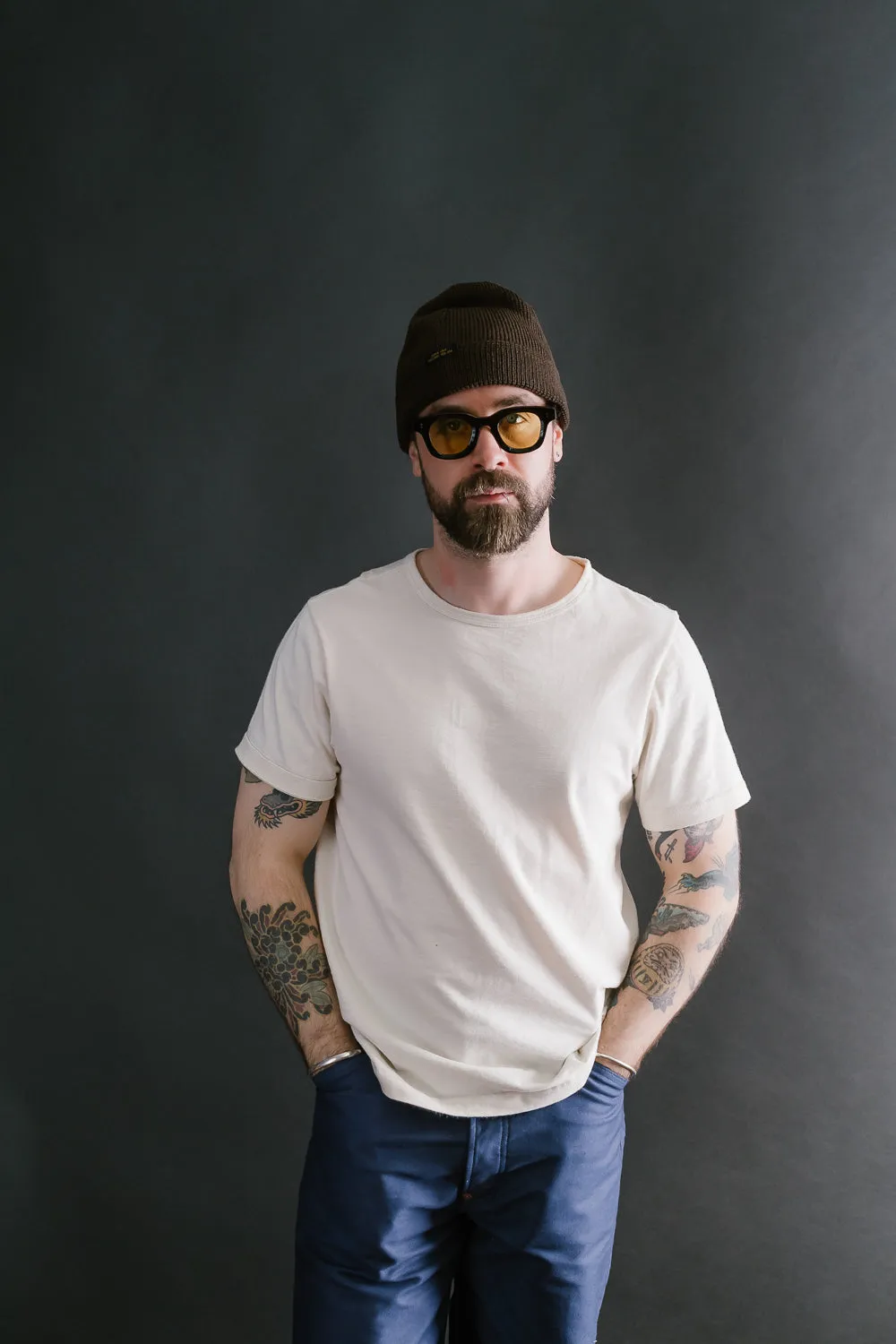 Wool Knit Watch Cap - Brown sold by Dant product image thumbnail 3