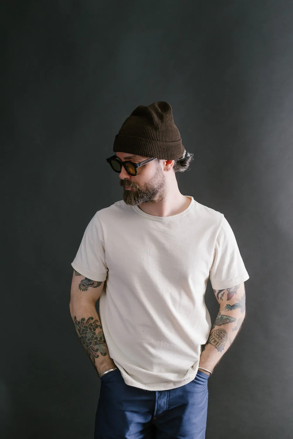 Wool Knit Watch Cap - Brown sold by Dant product image thumbnail 4