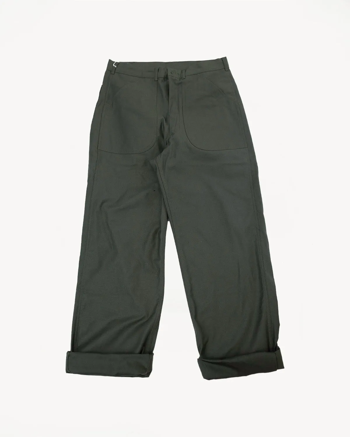 Lot 225 - Back Satin Baker Pants - OD Green sold by Dant