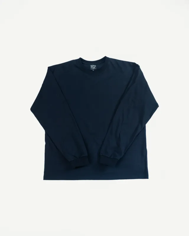 03-0013-61 - Long Sleeve T-Shirt - Black made by orSlow