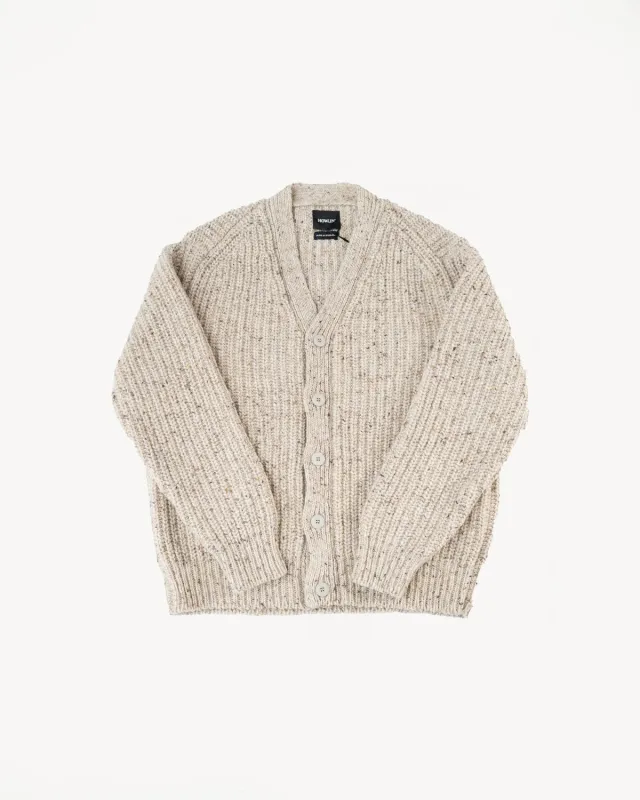 Safety Knit Cardigan - Biscuit made by Howlin'
