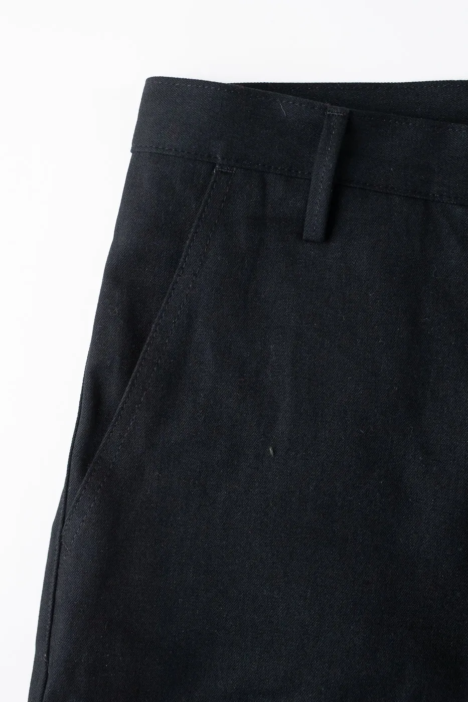 11oz Selvedge Officer Trouser High - Stealth sold by Dant product image thumbnail 5