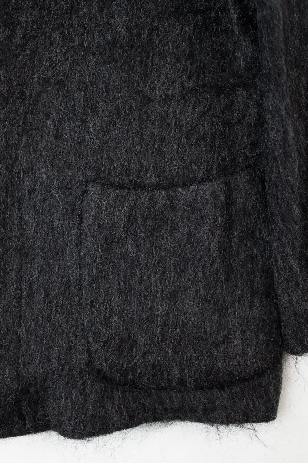 01-8037-50 - Mohair Cardigan - Charcoal Gray sold by Dant product image thumbnail 4