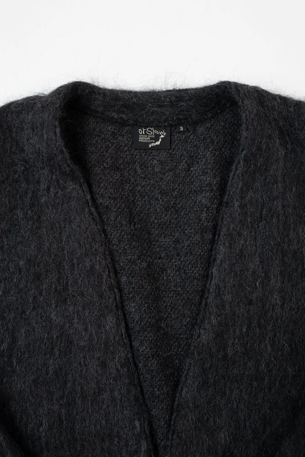 01-8037-50 - Mohair Cardigan - Charcoal Gray sold by Dant product image thumbnail 2