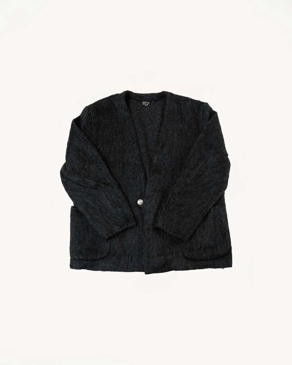 01-8037-50 - Mohair Cardigan - Charcoal Gray sold by Dant