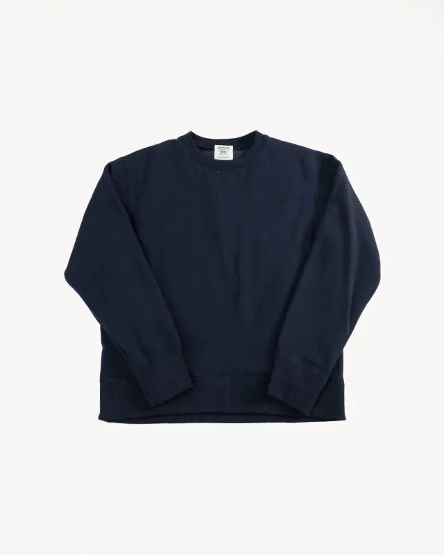Nap Sweat Crewneck - 01 Navy made by Jackman