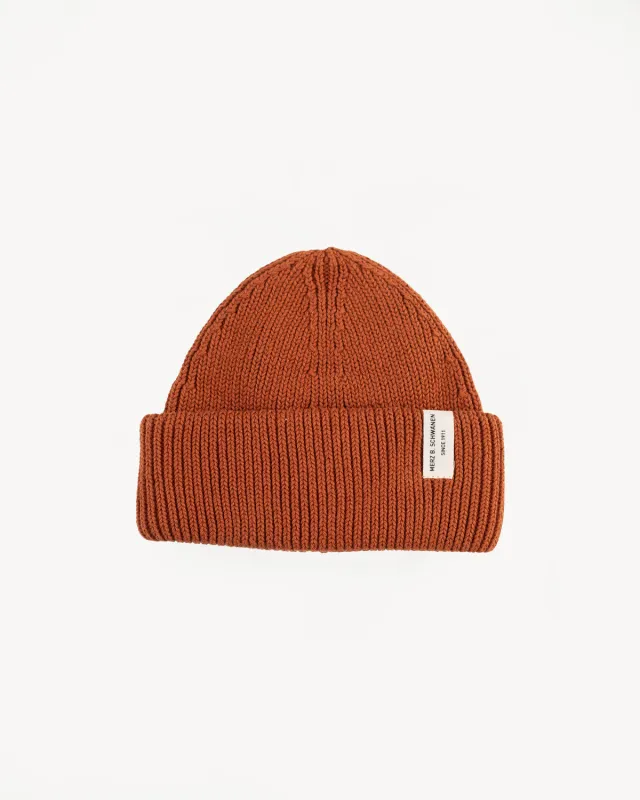 KBN01.812 - Organic Cotton Beanie - Caramel made by Merz B. Schwanen