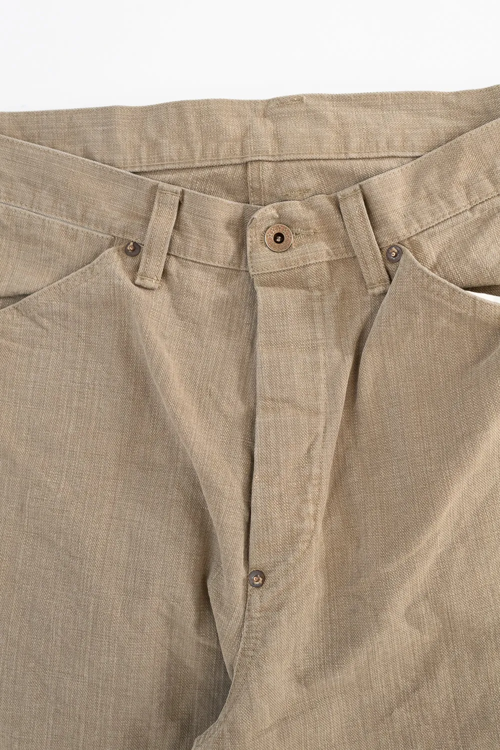 1129-5 - 14oz Sulfur Dye Heavy Oxford Work Pants - Olive Drab sold by Dant product image thumbnail 3