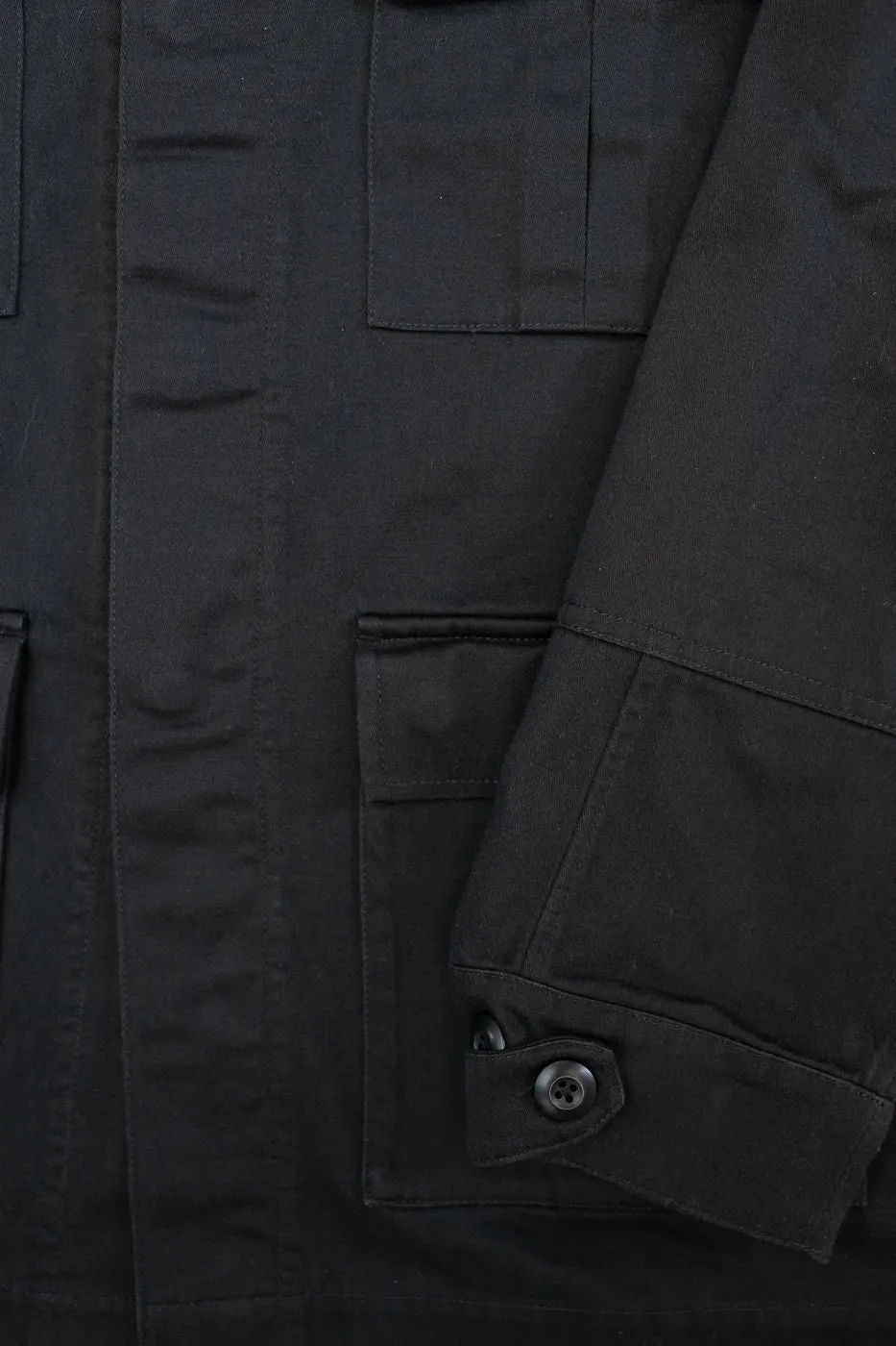 BDU Jacket Back Satin - Black sold by Dant product image thumbnail 4