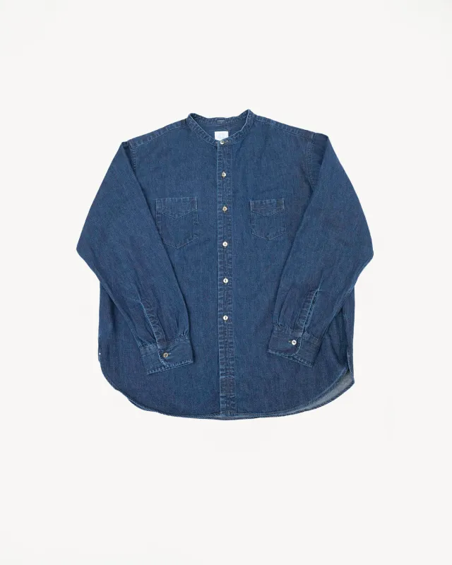 3220B-8DW - Neutra 5 Band Chambray - Deep Indigo made by Post O'Alls