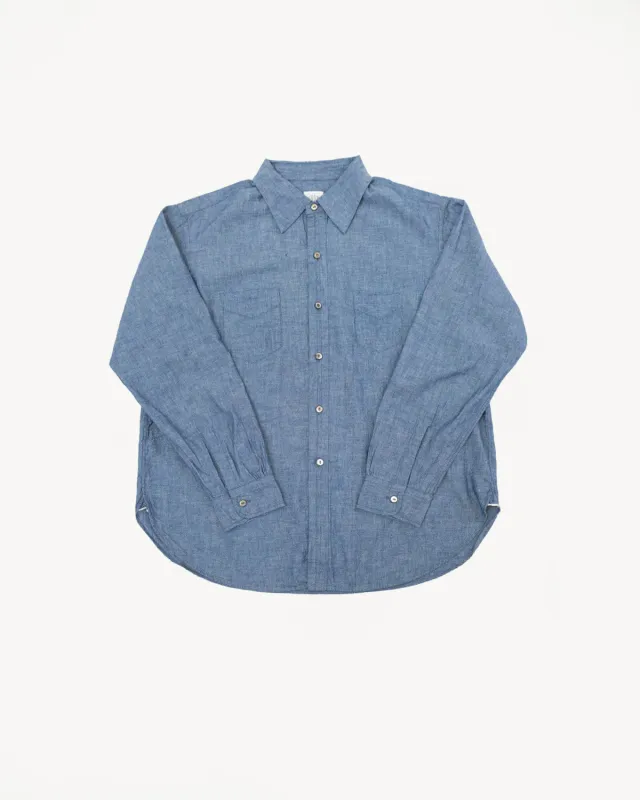 3220-CC - Neutra 5 Classic Chambray - Indigo made by Post O'Alls
