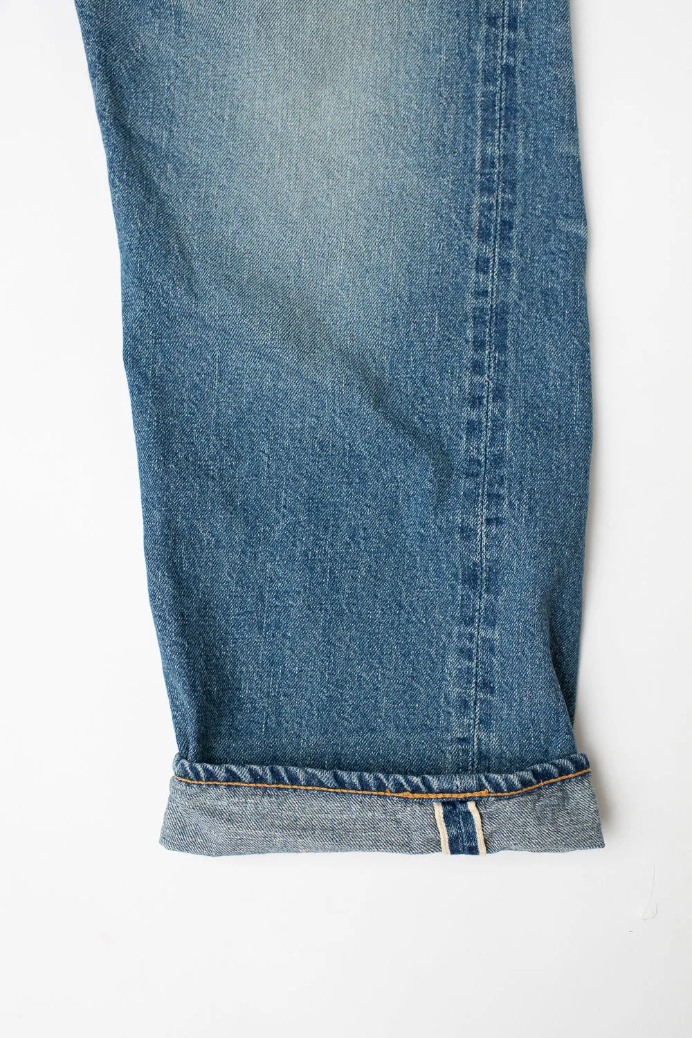 Lot 2nd-Hand - 12oz 1101 Used Wash Selvedge - Light Indigo sold by Dant product image thumbnail 5