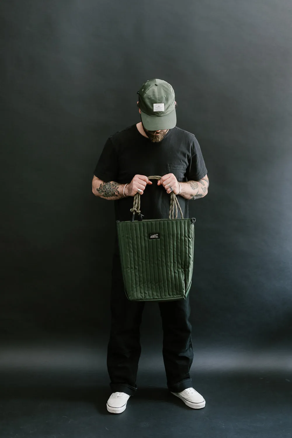 OGL-ORI-MILLIE-UTIL-GRN - OGL Originale Tech Material Millie Utility Tote Bag - Green sold by Dant product image thumbnail 5
