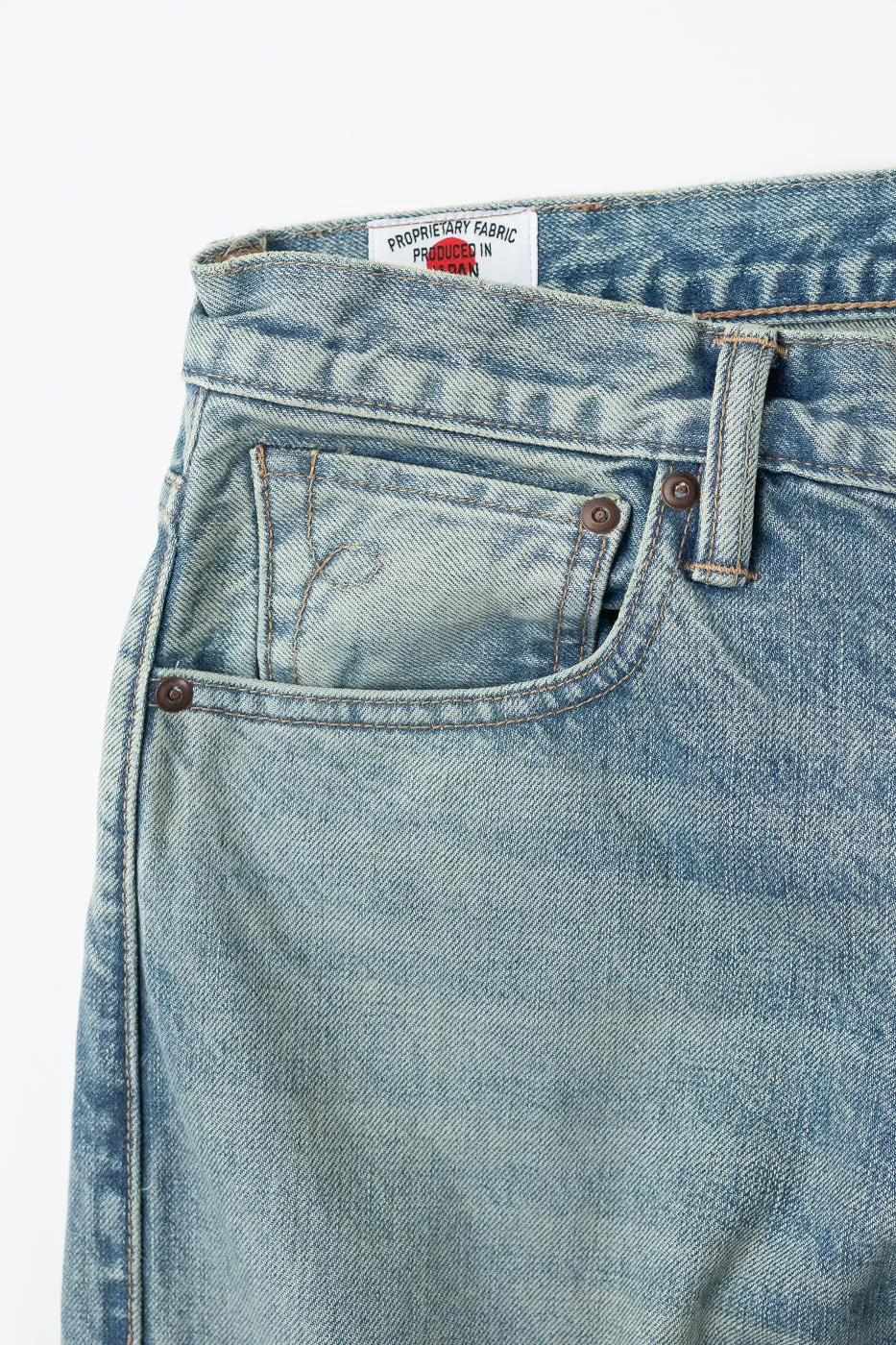 15oz - River Washed Selvedge Strider Pant - Light Indigo sold by Dant product image thumbnail 4