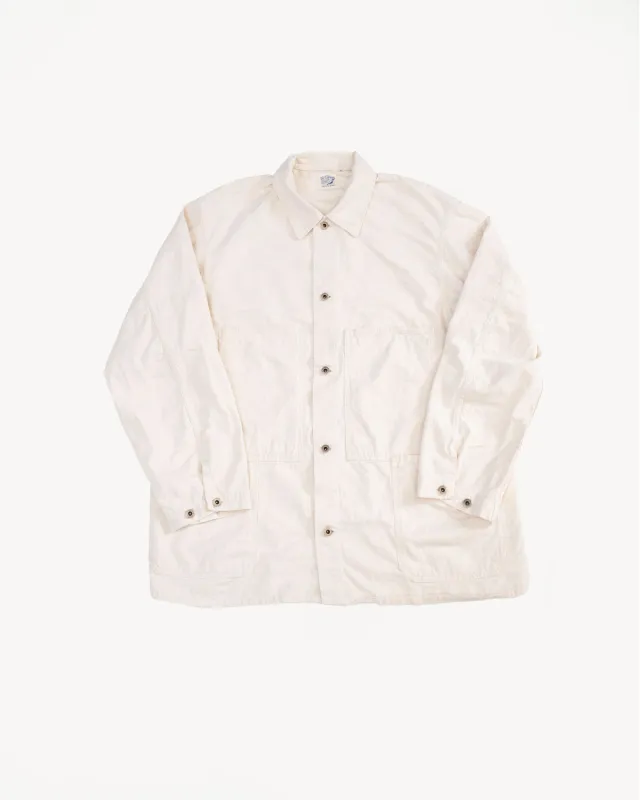 01-6120-66 - Utility Coverall Napped Twill - Ecru sold by Dant