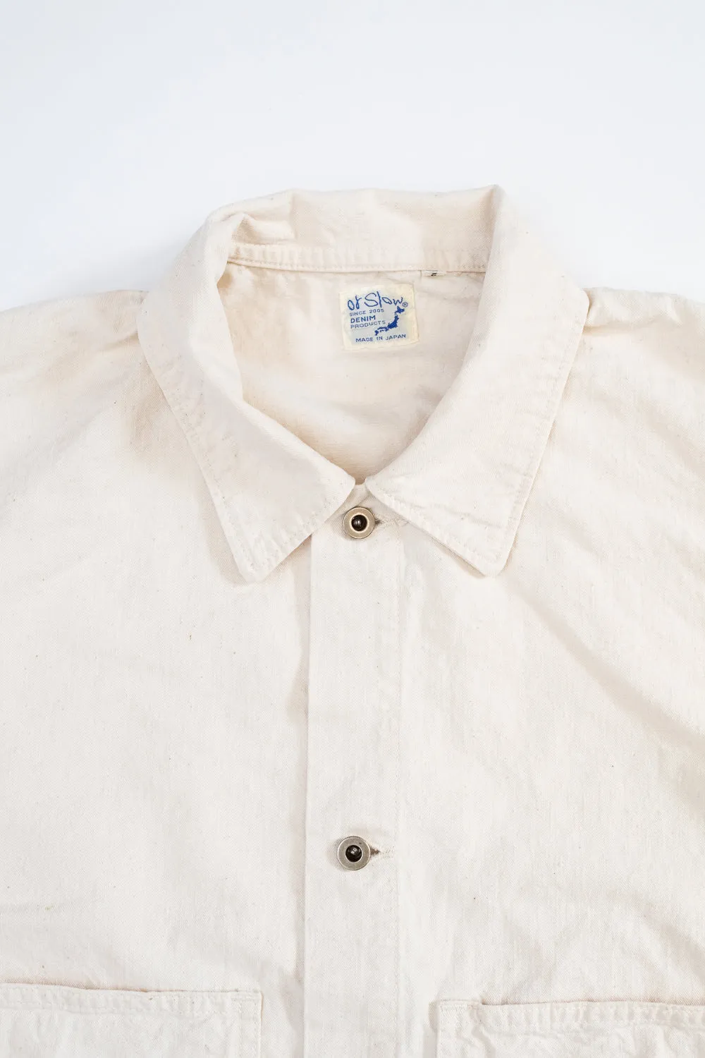 01-6120-66 - Utility Coverall Napped Twill - Ecru sold by Dant product image thumbnail 2