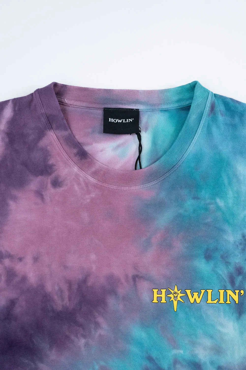 Howlin' Tie Dye T-Shirt Long Sleeve - Night Mix sold by Dant product image thumbnail 2