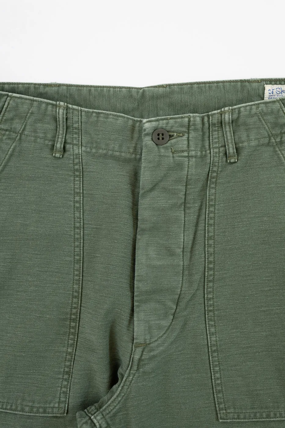 01-5002-216 - Fatigue Pants Reverse Sateen - Standard Fit - Vintage Washed Olive sold by Dant product image thumbnail 3