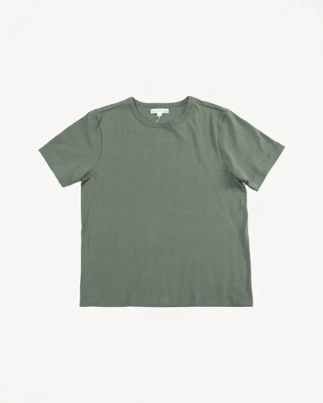 215.40 - 7.2oz Loopwheeled T-Shirt Classic Fit - Army sold by Dant