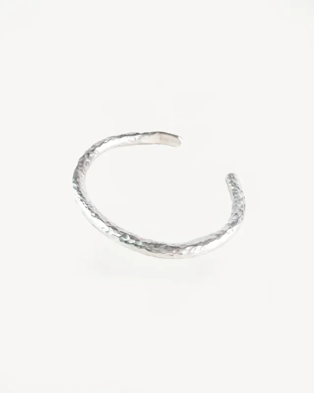 OGL-HHAM-BANGLE-SIL - Hand Hammered Bracelet - Sterling Silver sold by Dant