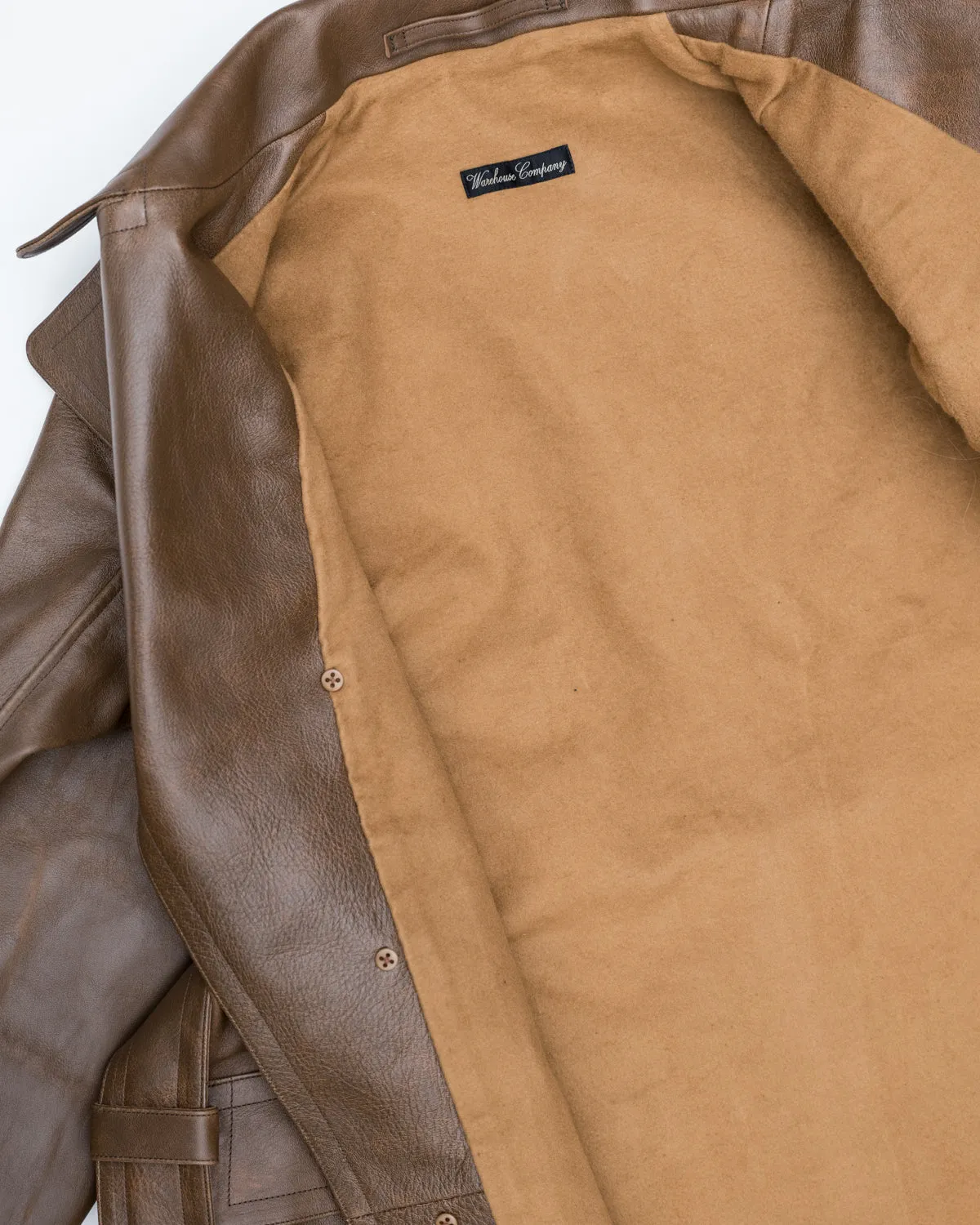 Lot 2184 - Horse Leather Aviator Jacket - Brown sold by Dant product image thumbnail 5