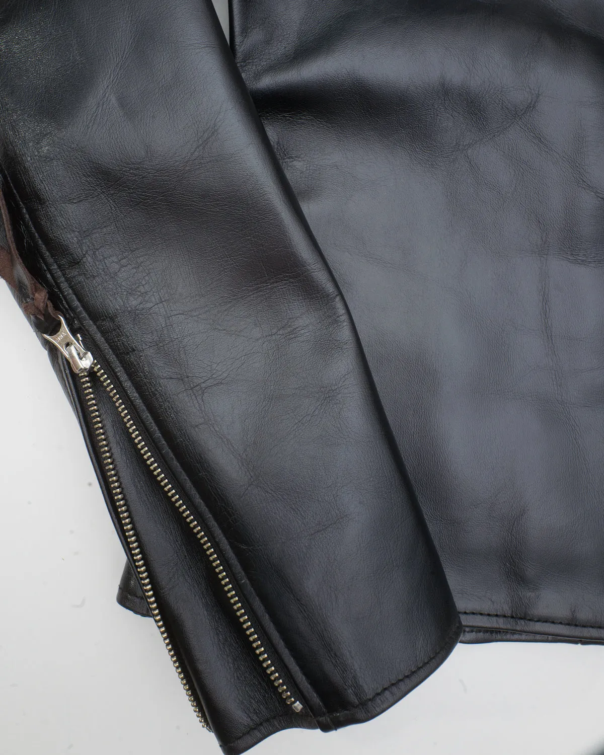 IHSH-35 - Japanese Horsehide Rider’s Jacket - Black (Tea-Core Dyed) sold by Dant product image thumbnail 2