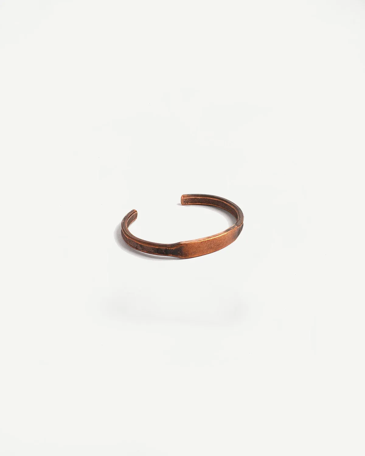 The ID Cuff - Work Patina - Copper sold by Dant