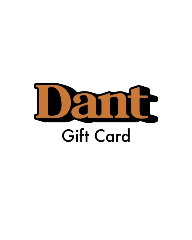 Dant Gift Card made by Dant