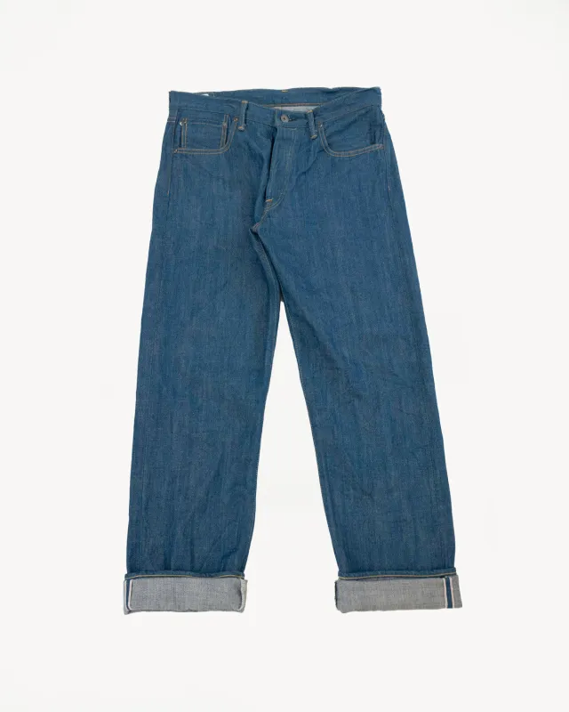 570-OFBD - 13.7oz "Old Faded Blue" Selvedge Denim - Classic Straight made by Oni