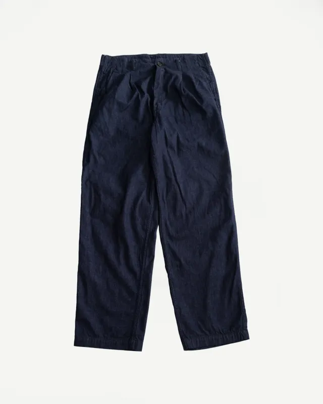 3326-8DI - California Pegtop Pants 8oz Denim - Dark Indigo made by Post O'Alls