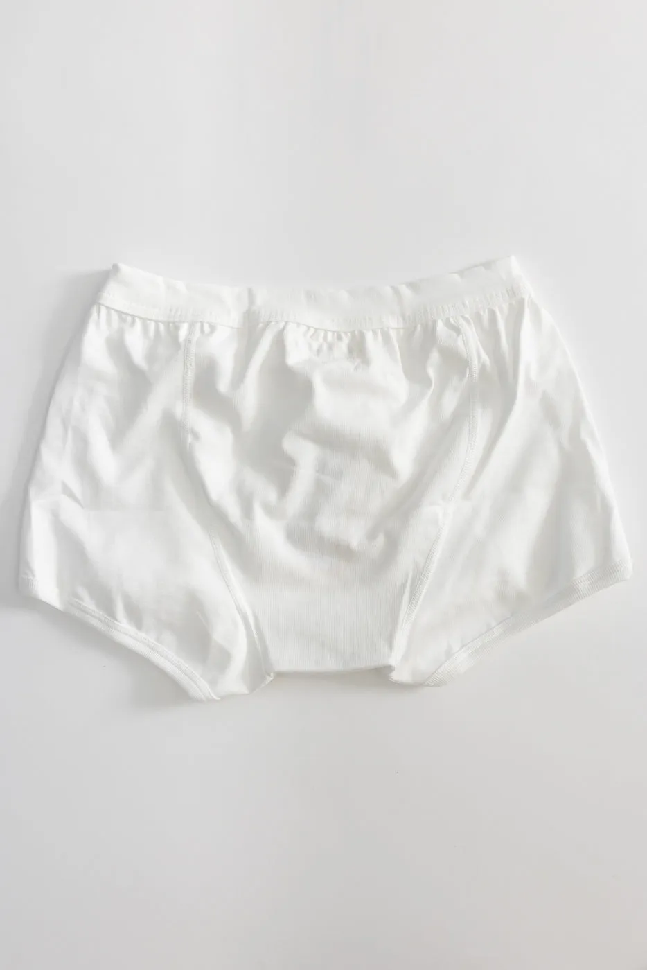 254.01 - Loopwheeled Boxer Brief - White sold by Dant product image thumbnail 3