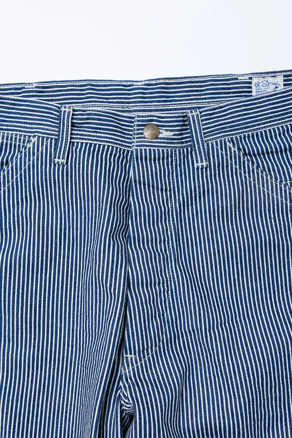 01-5126-181 - 30s Hickory Painter's Pants Wide Fit - Indigo, Ecru sold by Dant product image thumbnail 2