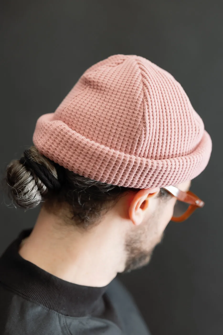 JM6607 - Waffle Knit Cap - 448 Old Raspberry sold by Dant product image thumbnail 5