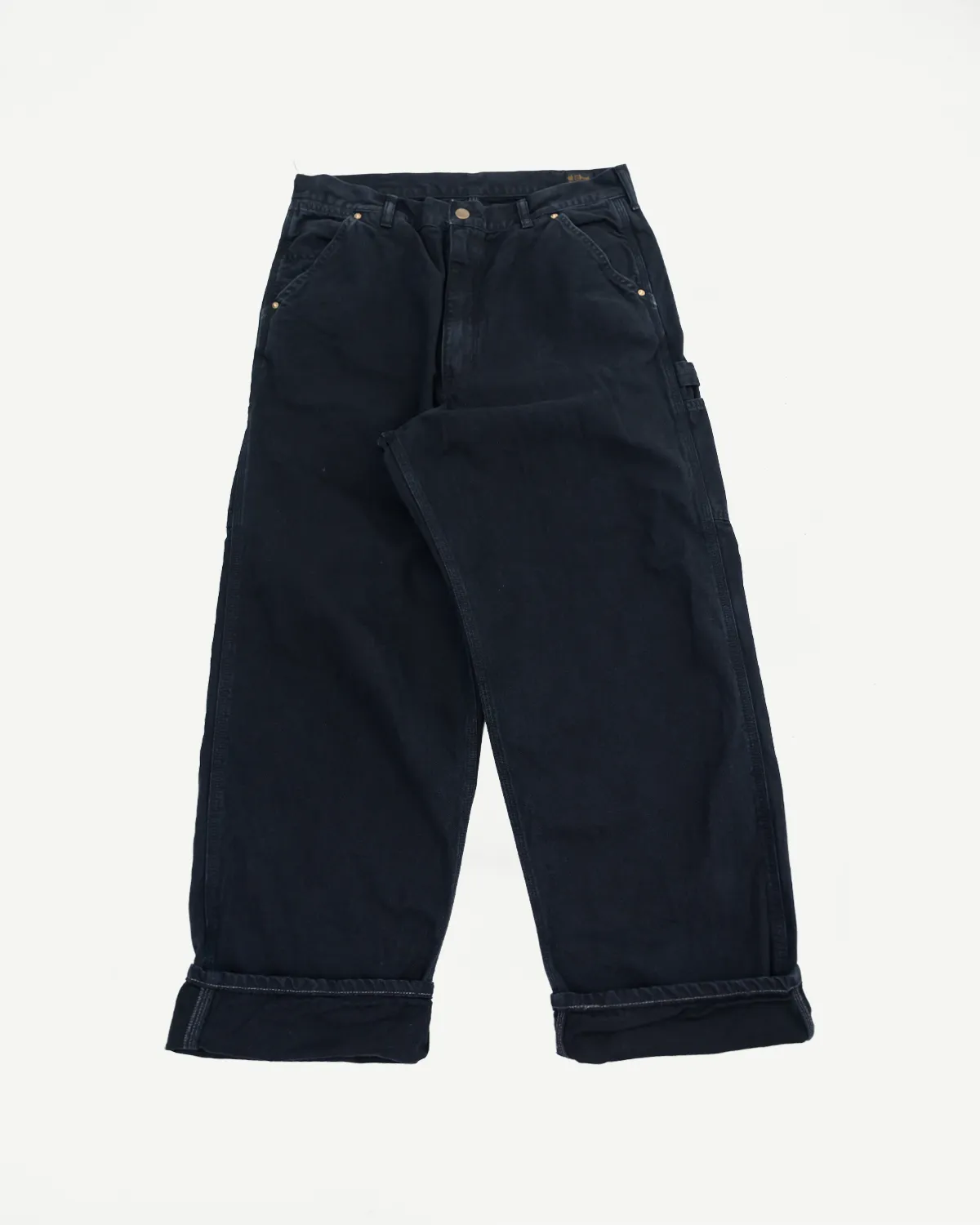 01-5328-61S - Dad's Fit Painter's Pants Canvas - Black sold by Dant