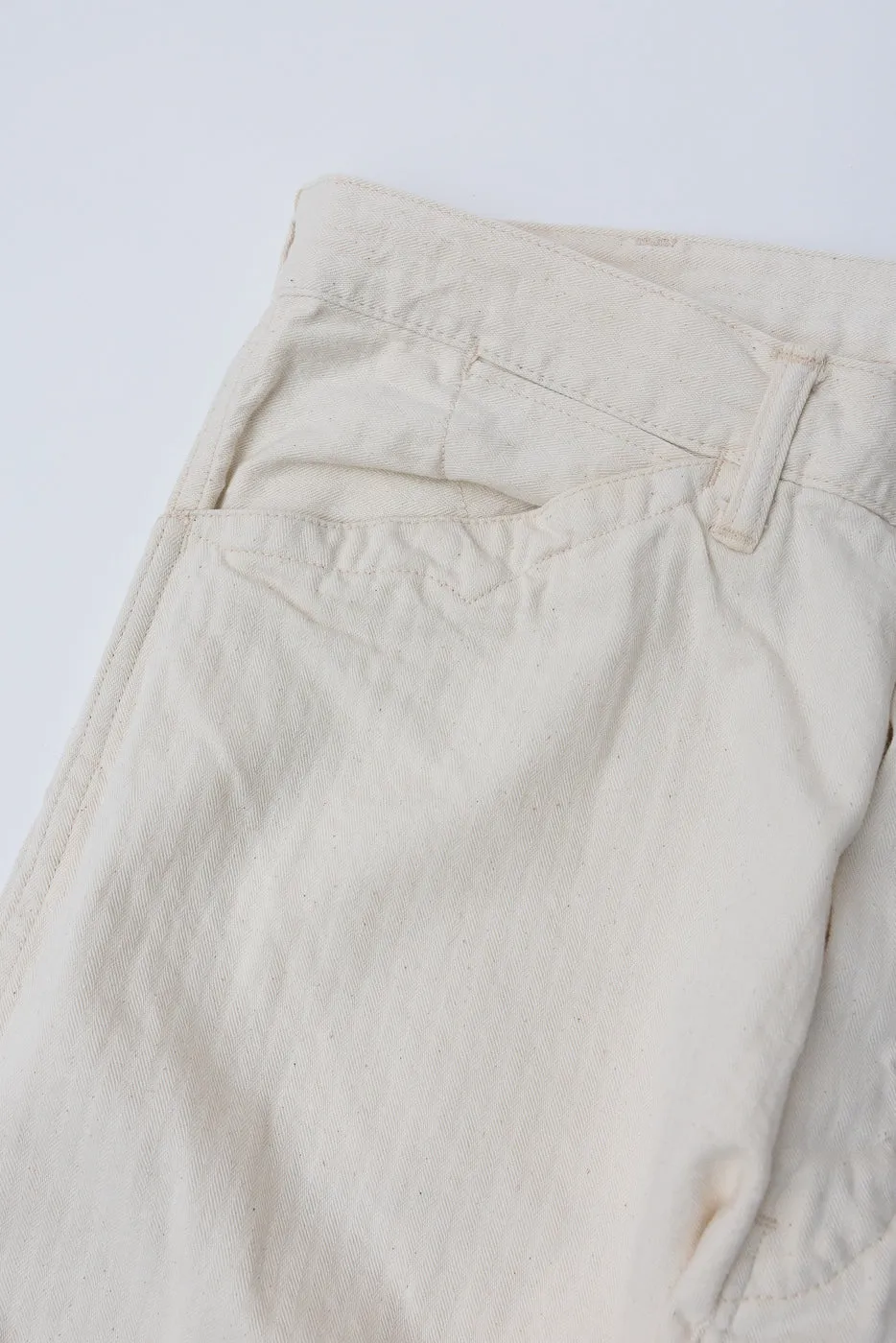 3327-MH4 - Sweetbear Band Top Mini HBT - Natural sold by Dant product image thumbnail 3