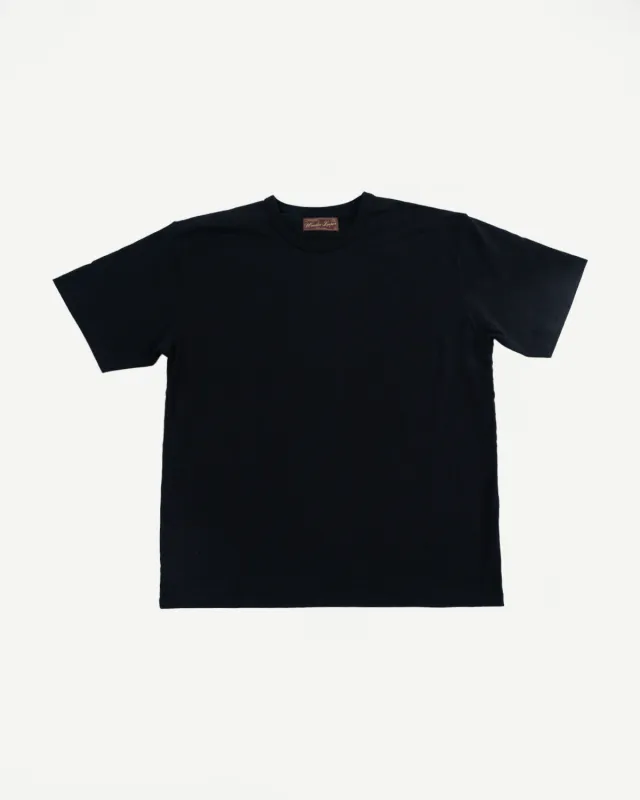 Ultimate Pima Tsuriami Crewneck T-Shirt - Black made by Wonder Looper