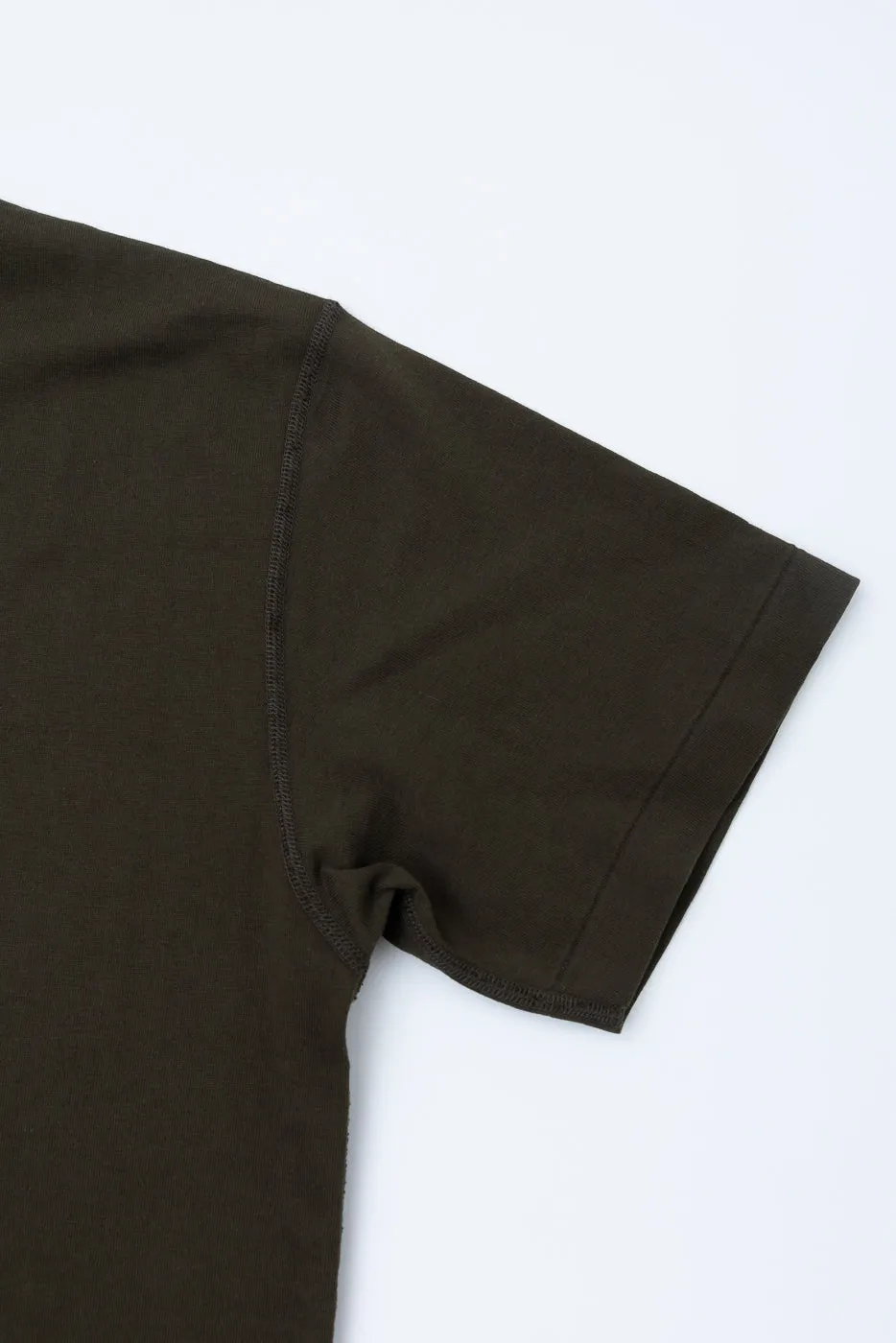 Ultimate Pima Tsuriami Crewneck T-Shirt - Khaki sold by Dant product image thumbnail 3