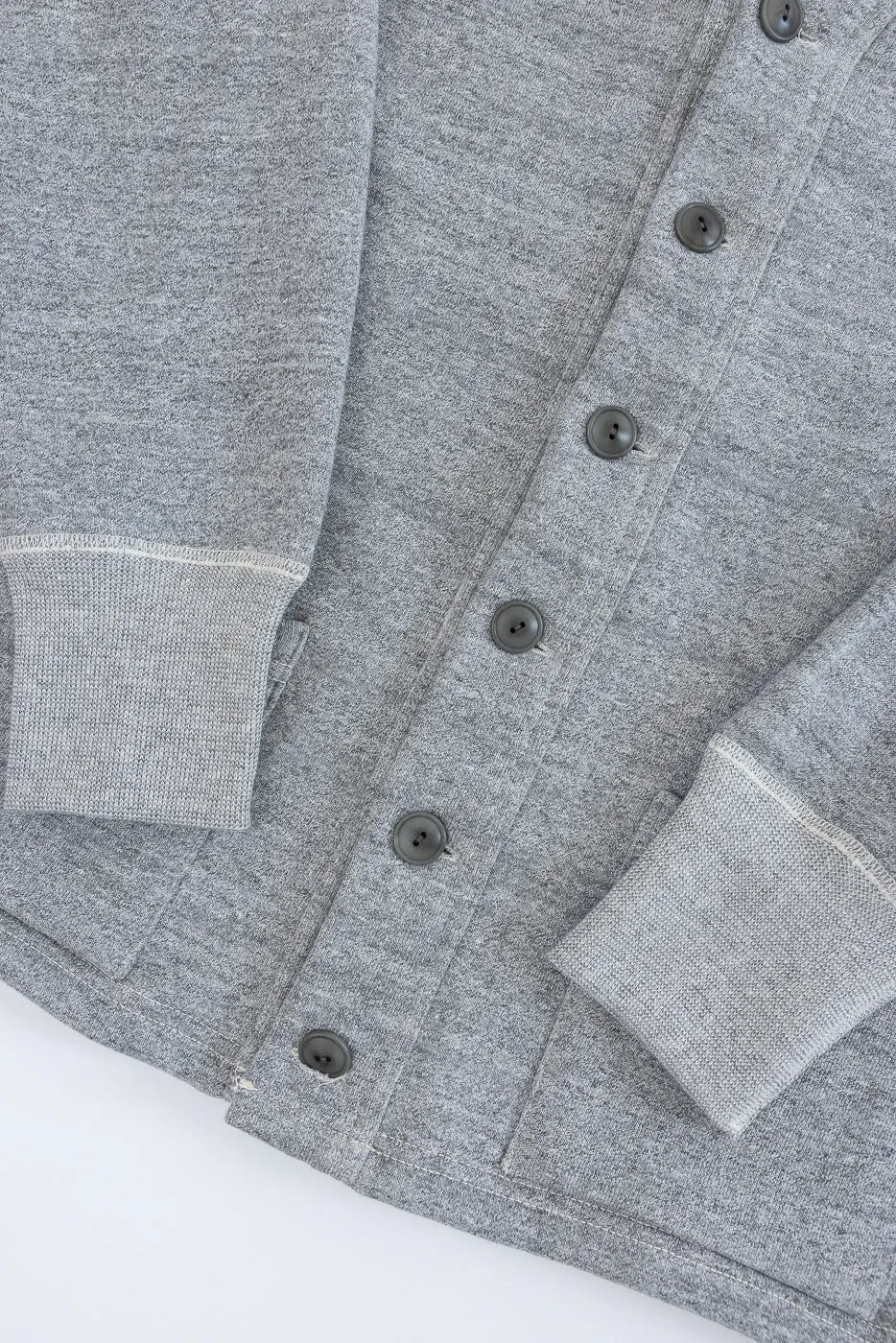 Lot 498 - 4 Needle Sweat Cardigan - Heather Grey sold by Dant product image thumbnail 3