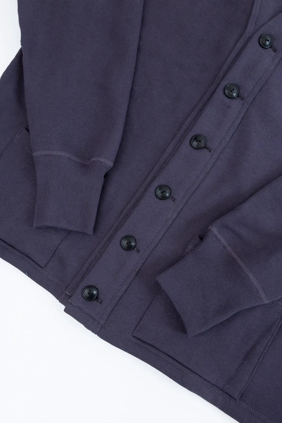 Lot 498 - 4 Needle Sweat Cardigan - Dark Navy sold by Dant product image thumbnail 3