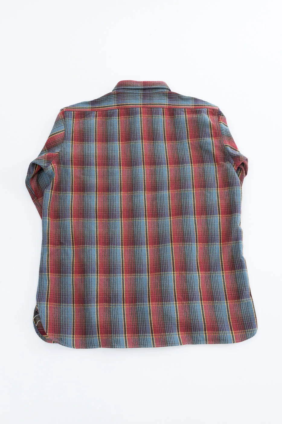 Lot 3022 - Flannel Shirt w/ Chinstrap G Pattern - Red, Navy sold by Dant product image thumbnail 5