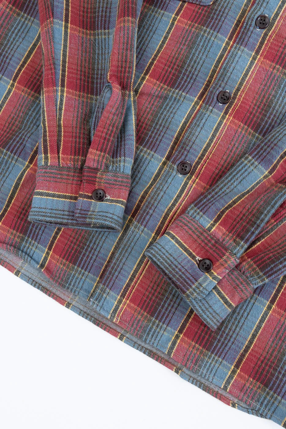 Lot 3022 - Flannel Shirt w/ Chinstrap G Pattern - Red, Navy sold by Dant product image thumbnail 4