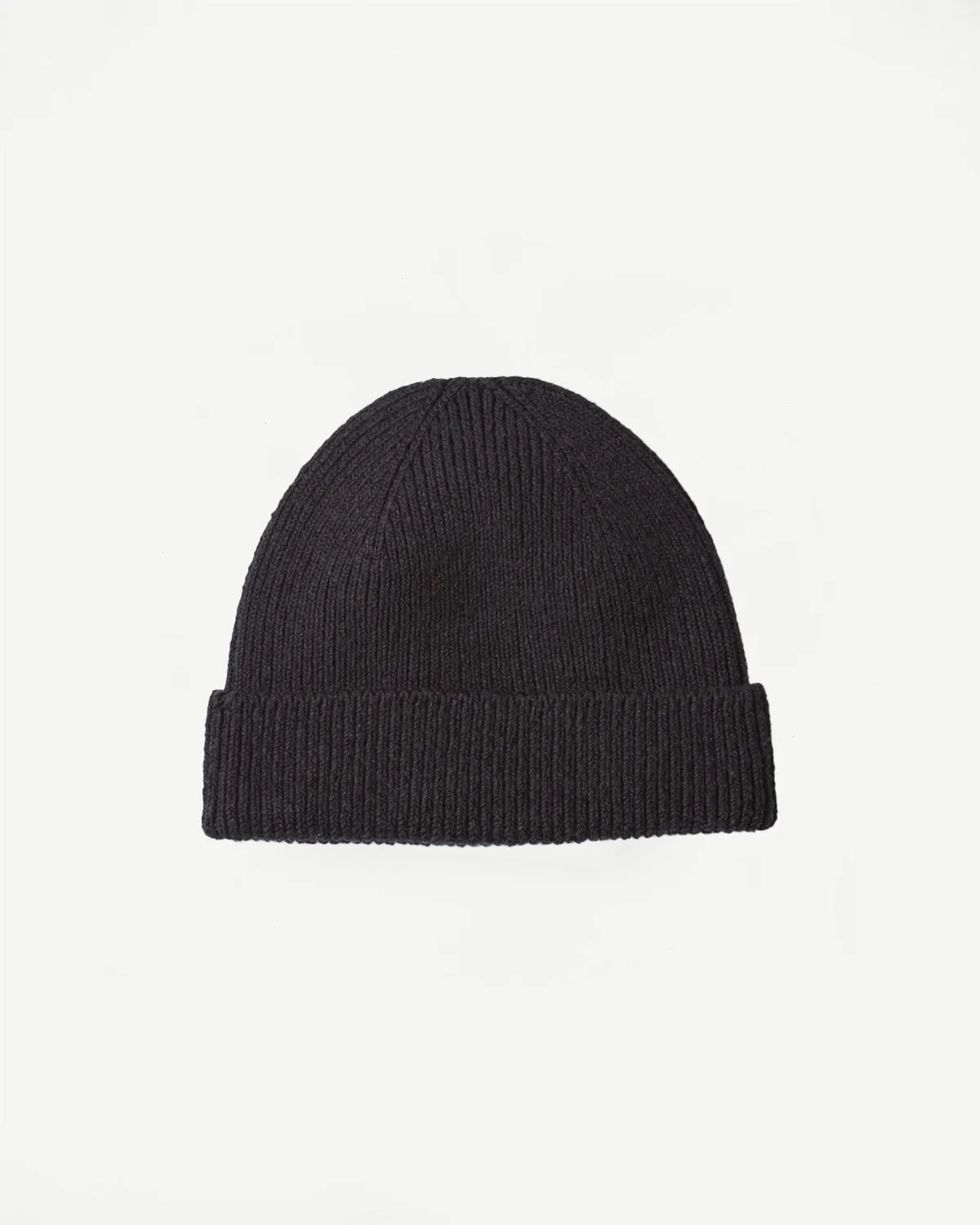 R5136 - Washi Paper & Recycled Cotton Beanie - Black sold by Dant