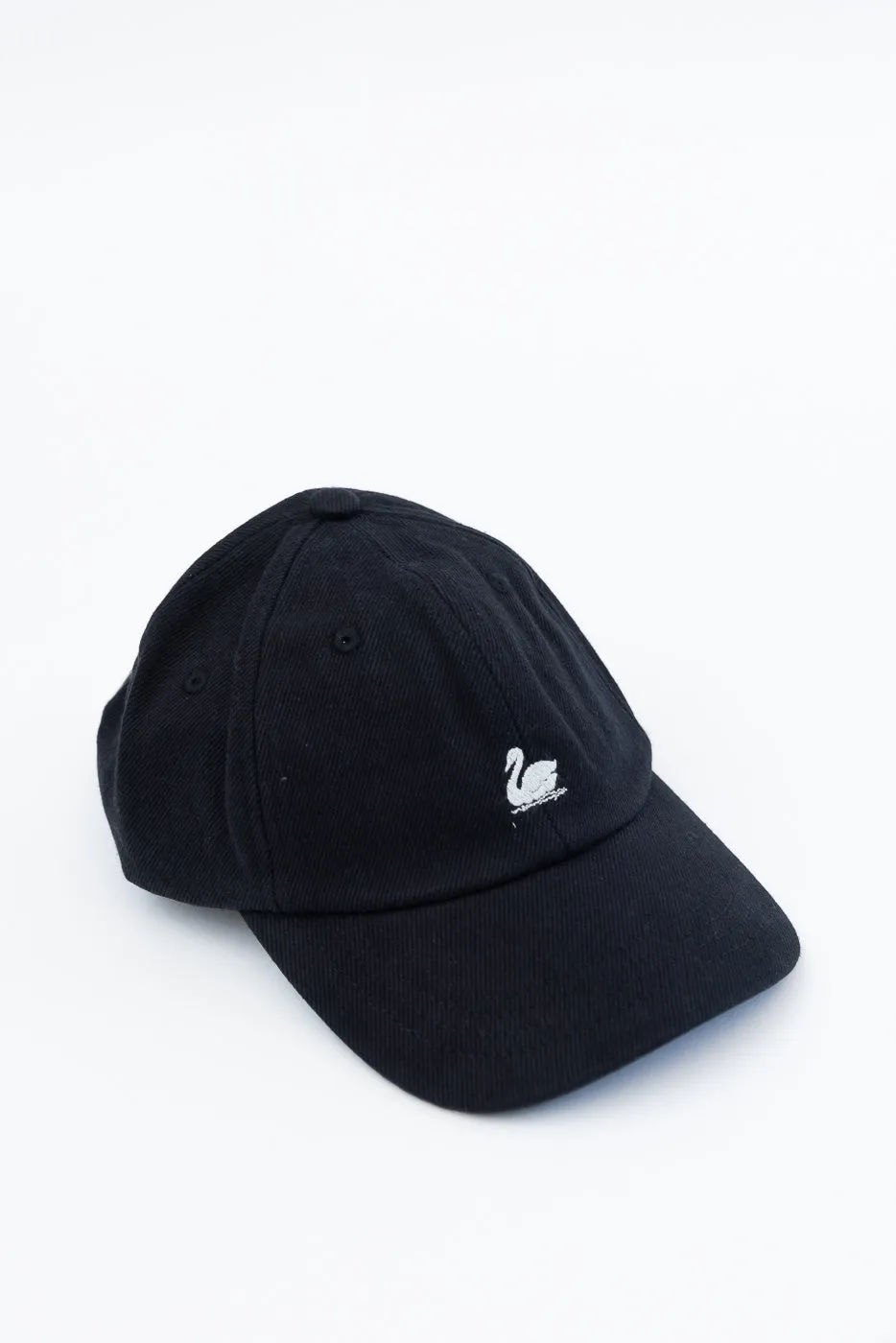 CAP01T.99 - Swan Logo Cotton Twill Cap - Deep Black sold by Dant product image thumbnail 5