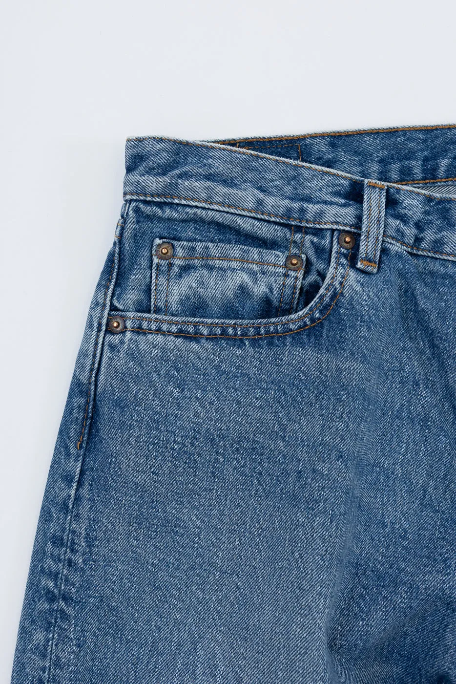01-1010W-95 - 101 Dad's Fit Denim Jeans - Used Denim Wash sold by Dant product image thumbnail 4