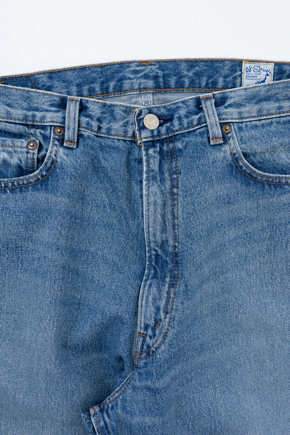 01-1010W-95 - 101 Dad's Fit Denim Jeans - Used Denim Wash sold by Dant product image thumbnail 3