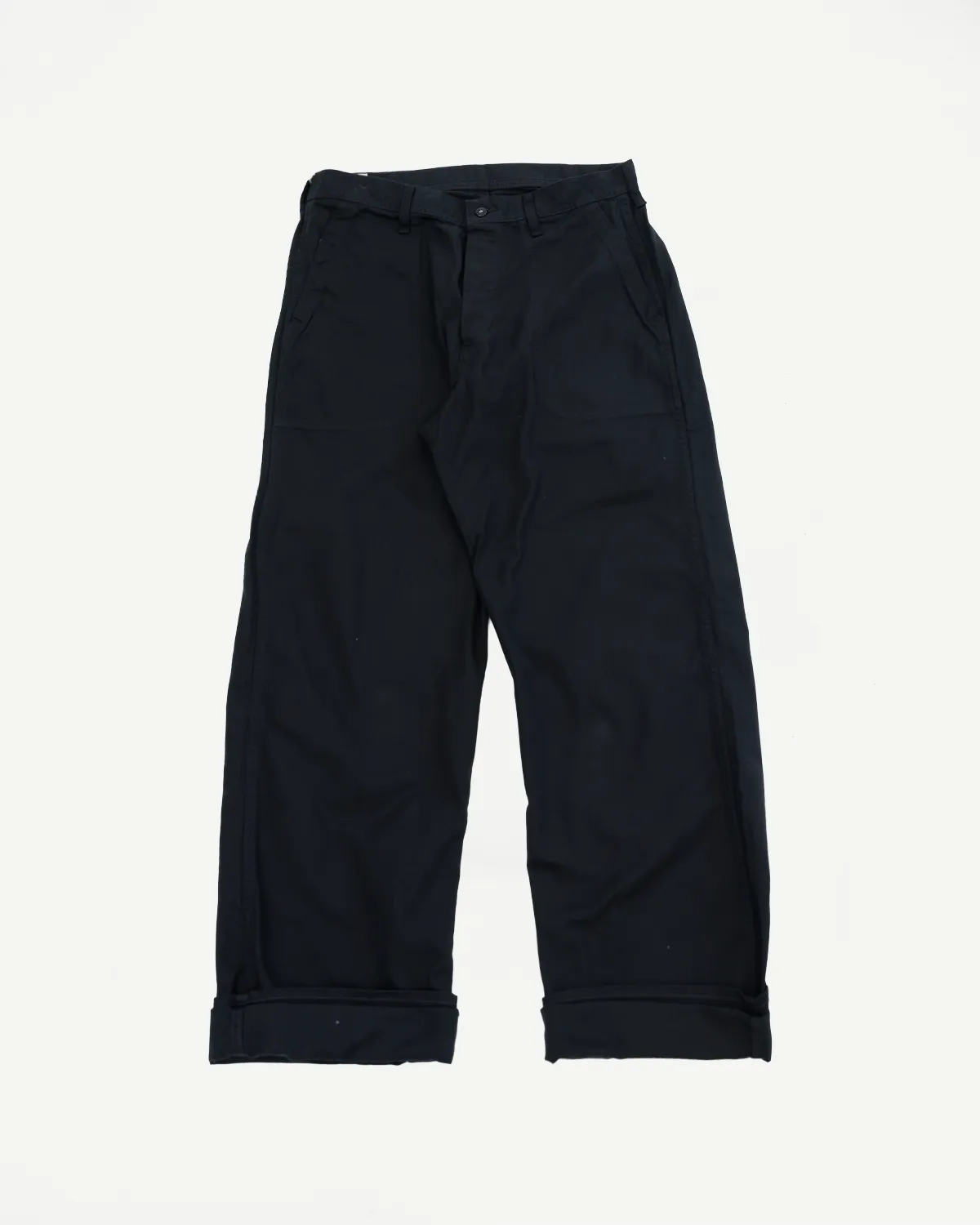 1141-2 - USN Herringbone Seamen's Trousers - Black sold by Dant