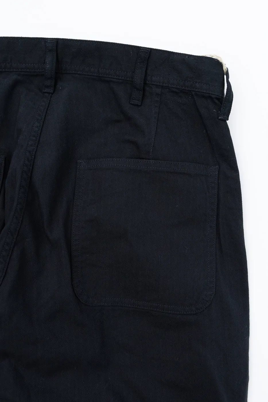 1141-2 - USN Herringbone Seamen's Trousers - Black sold by Dant product image thumbnail 5